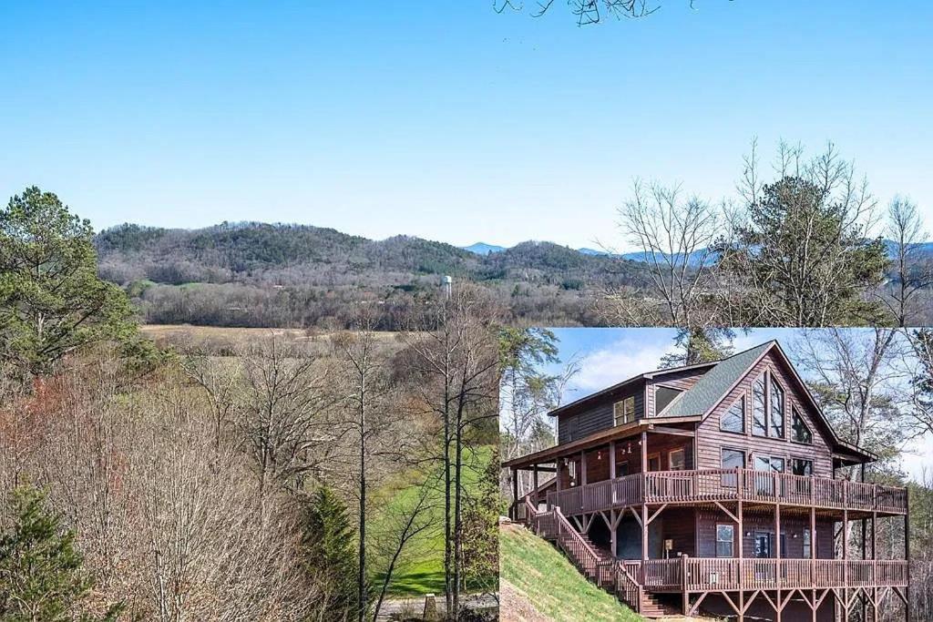 Mistletoe Cabin- Private Cabin W Views, Hottub, Pet Friendly Мърфи Екстериор снимка